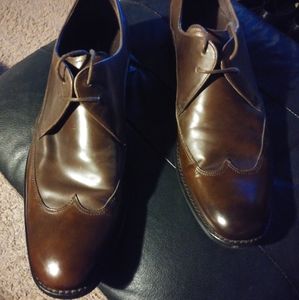 John varvatos sz 10.5 chocolate brown